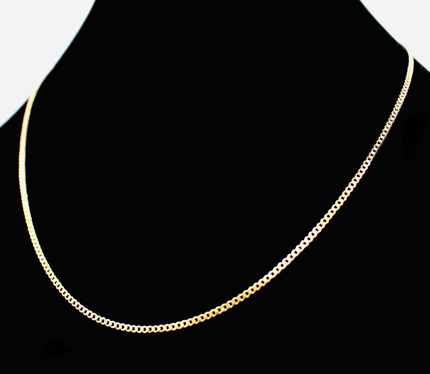 14K- YELLOW GOLD CURB LINK