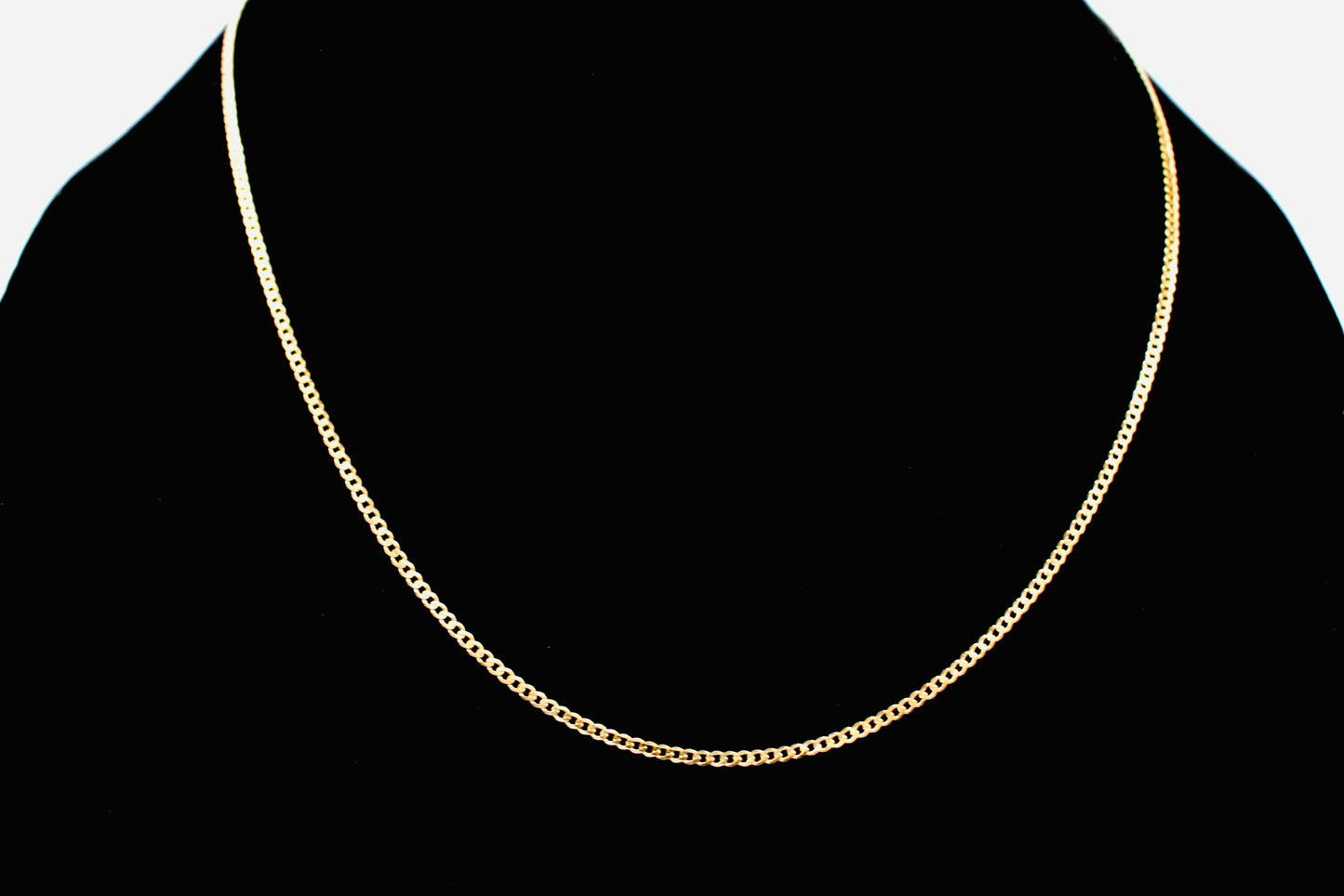 14K- YELLOW GOLD CURB LINK