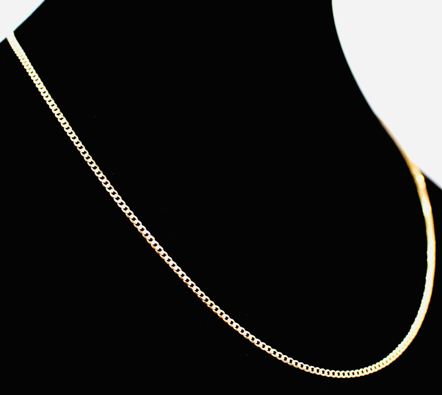 14K- YELLOW GOLD CURB LINK