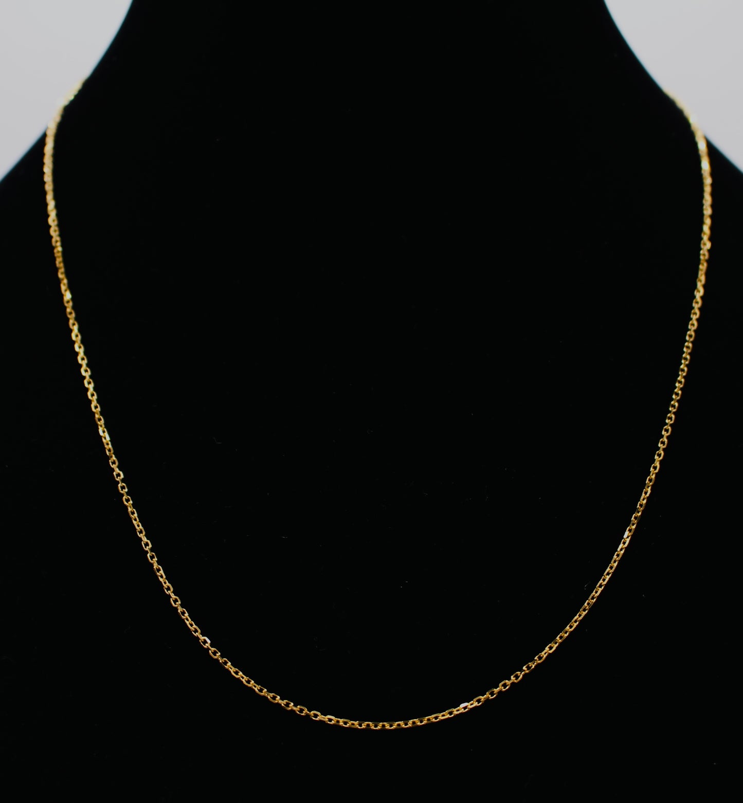 14K FINISHED DIAMOND CUT ROUND CABLE