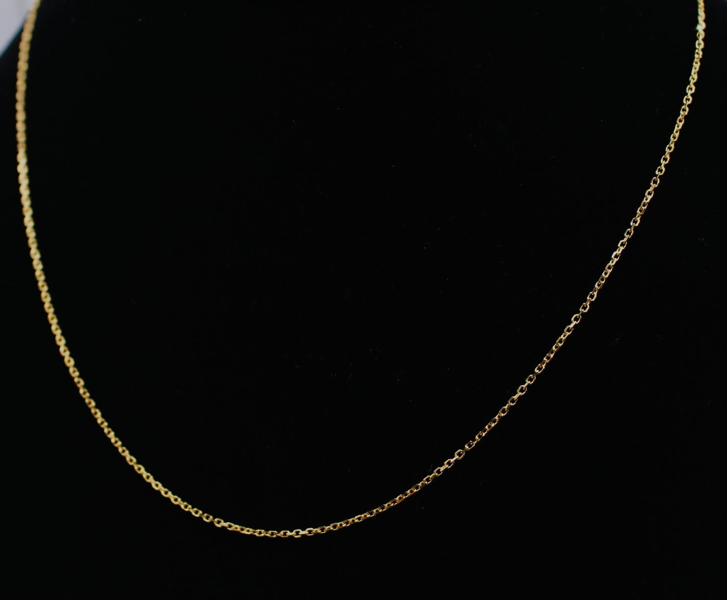14K FINISHED DIAMOND CUT ROUND CABLE